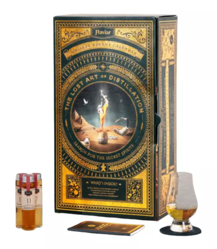 Flaviar 'The Lost Art of Distillation' Search for the Secret Spirits Advent Calendar