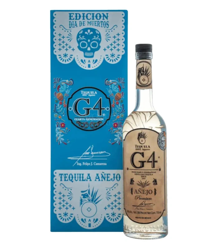 G4 Tequila Añejo de Madera Día de Muertos 2025 Edition
