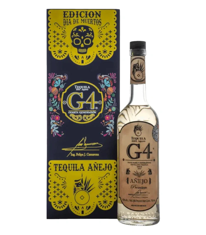 G4 Tequila Añejo de Madera Día de Muertos 2025 Edition