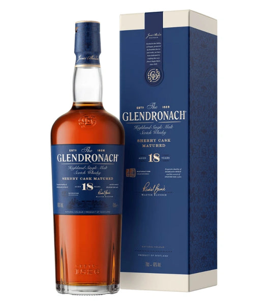 GlenDronach 18 Year Single Malt Scotch Whisky | The Barrel Tap