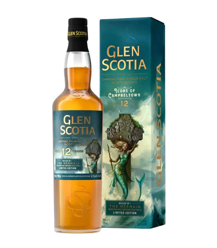 Glen Scotia 12 Year Old The Mermaid Icons of Campbeltown 750mL