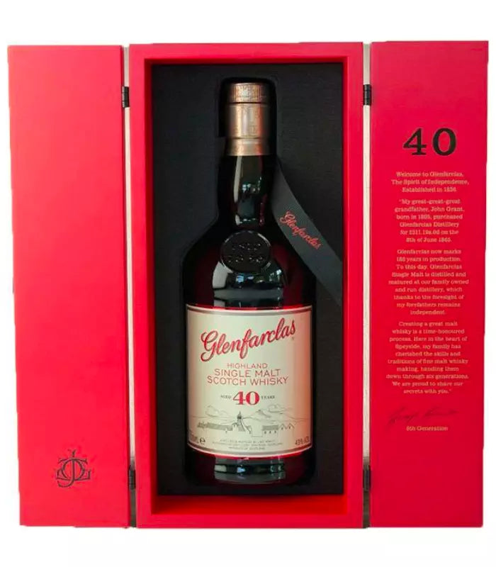 Glenfarclas 40 Year Single Malt Scotch Whisky 750mL