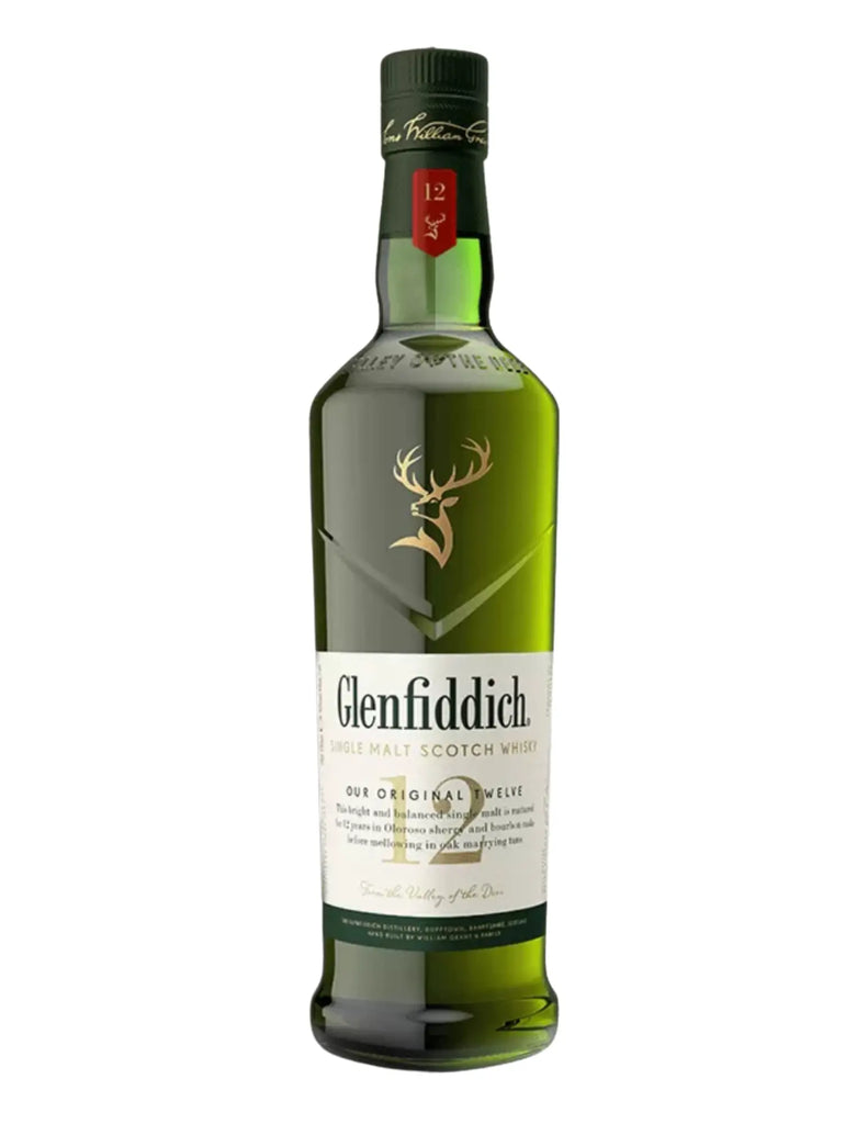 Glenfiddich 12 Year Single Malt Scotch Whisky | The Barrel Tap