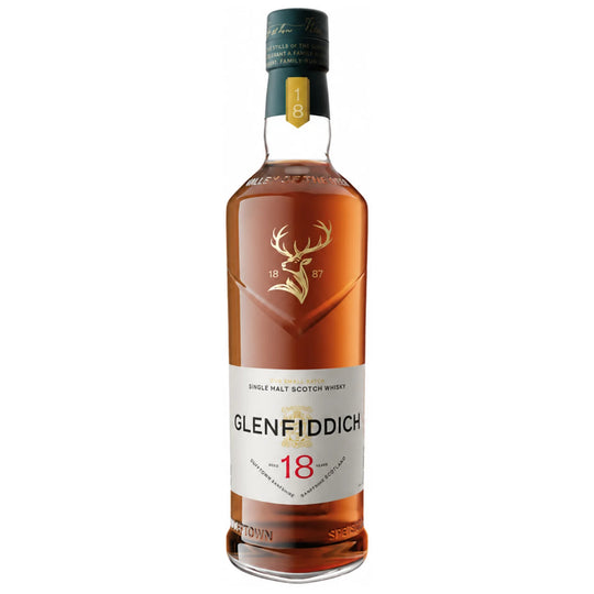 Bottle of Glenfiddich 18 Year Single Malt Scotch Whisky 750mL