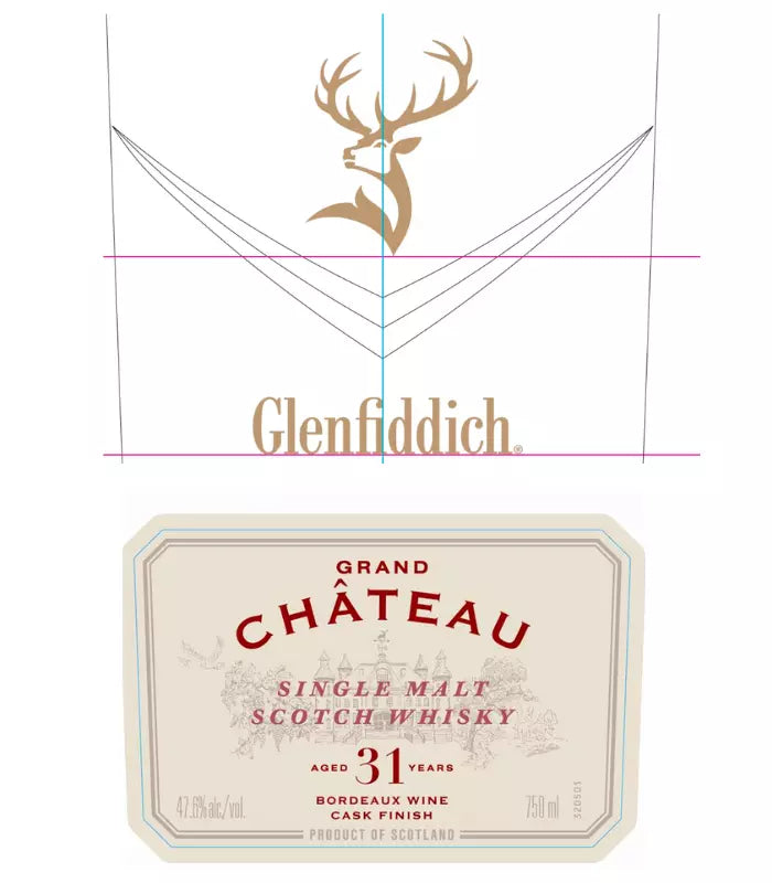 Glenfiddich 31 Year Grand Chateau Single Malt Scotch Whisky 750mL