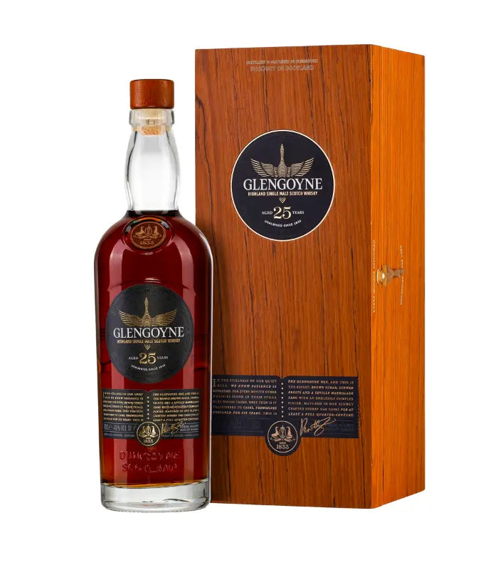 Glengoyne 25 Year Old Highland Single Malt Scotch Whisky 750mL