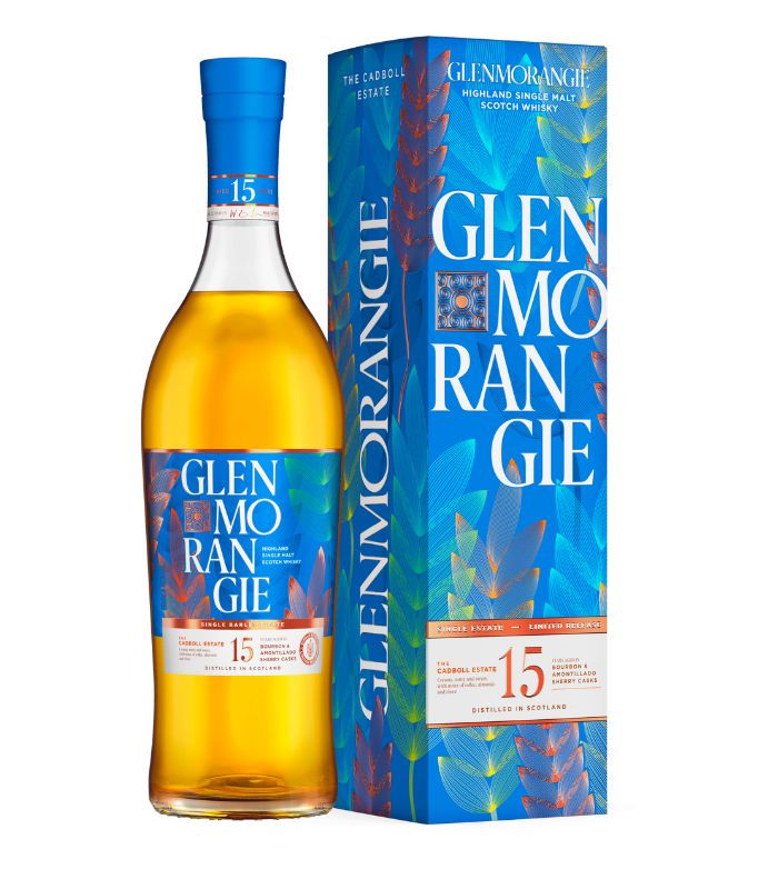 Glenmorangie The Cadboll 15 Yera Estate Highland Single Malt Scotch Whisky 2023 Release 750mL