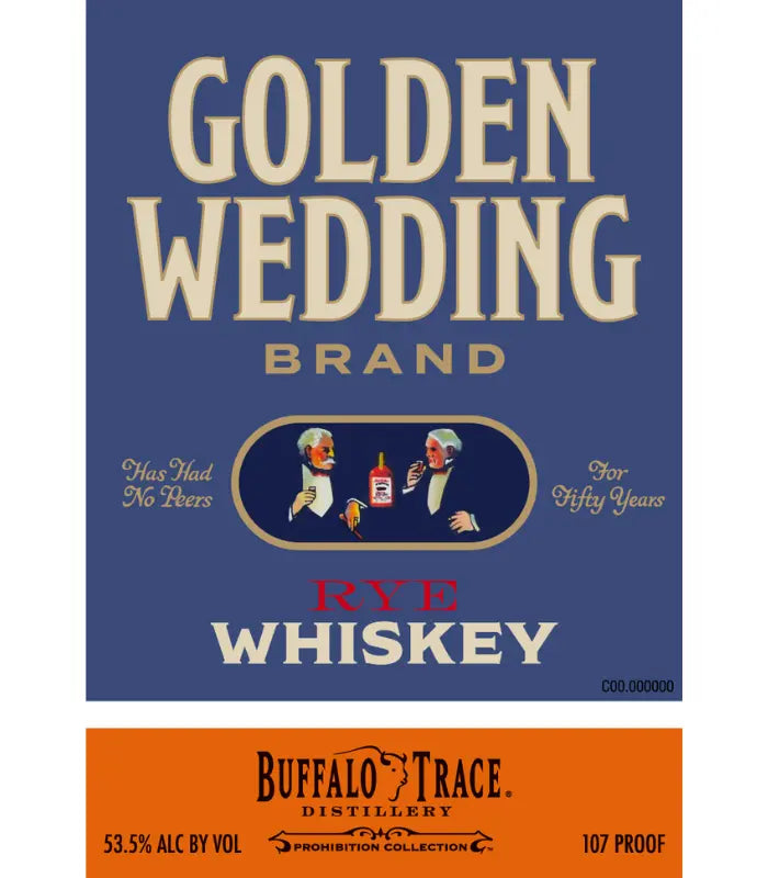 Golden Wedding Rye Whiskey 750mL