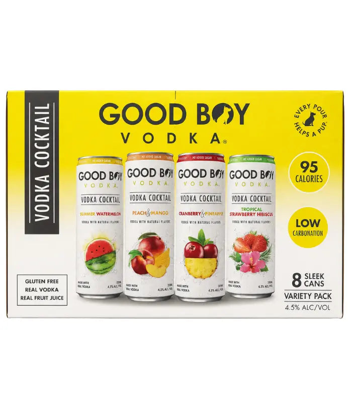 Good Boy Vodka Cocktail 8Pk 12oz Cans