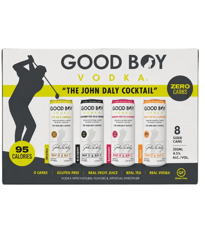Good Boy Vodka "The John Daly Cocktail" 8pk 12oz Can