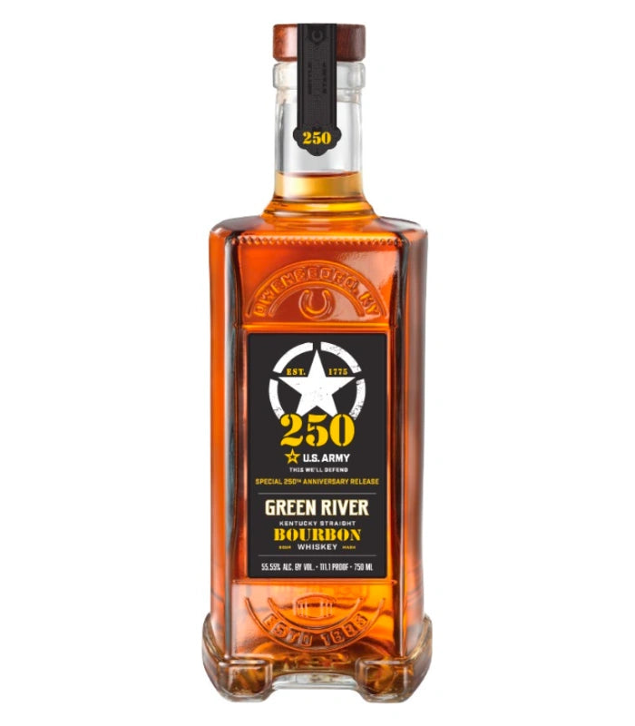 Green River U.S. Army 250th Anniversary Special Release Bourbon The