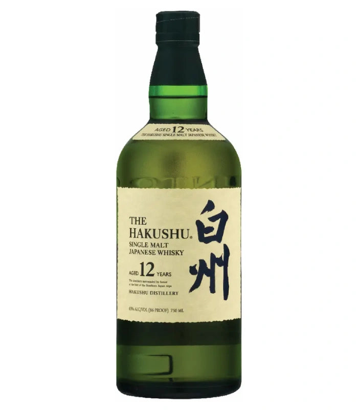 Hakushu 12 Year Old Single Malt Japanese Whisky | The Barrel Tap