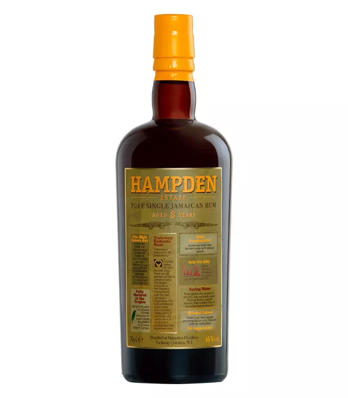 Hampden Estate 8 Year Single Jamaican Rum 750mL