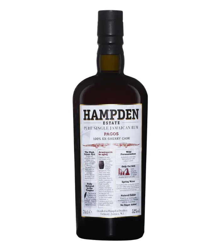 Hampden Estate Pagos Single Jamaican Rum 750mL