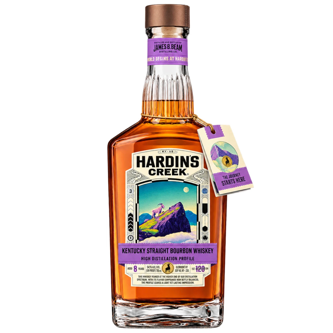 Bottle of Hardin's Creek 8 Year High Distillation Profile Straight Bourbon 700mL