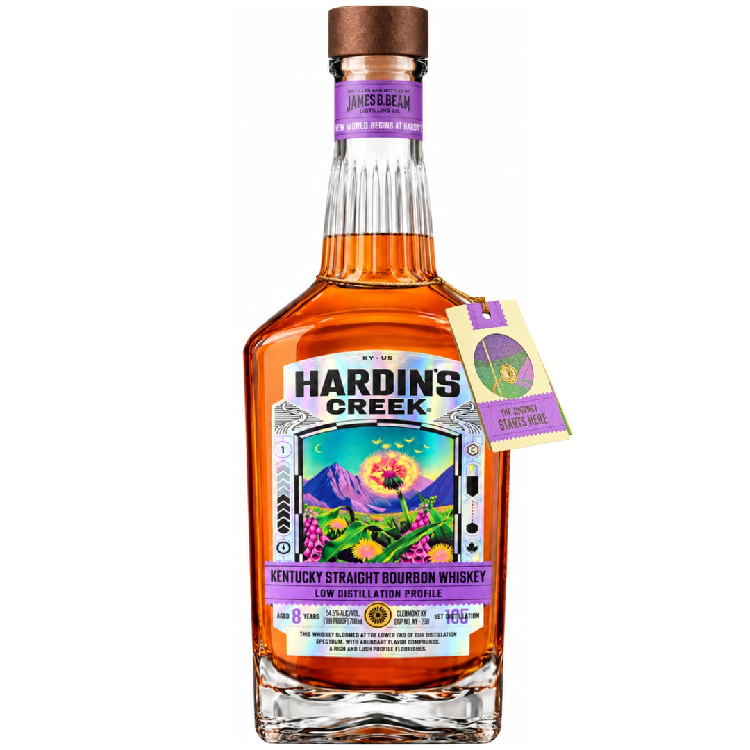 Bottle of Hardin's Creek 8 Year Low Distillation Profile Straight Bourbon