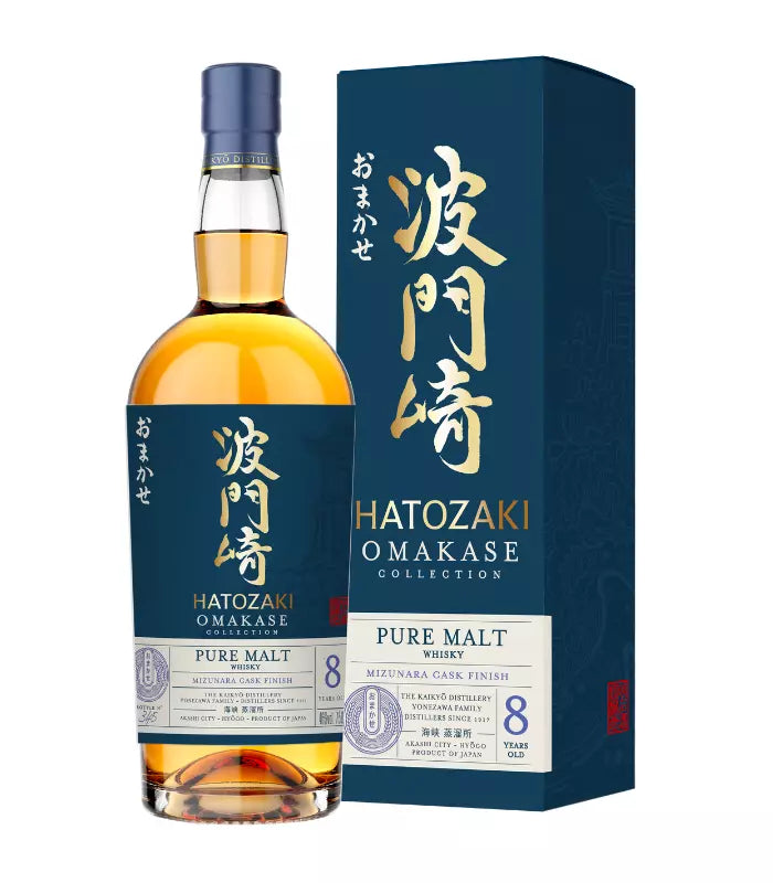 Hatozaki Omakese 8 Year Pure Malt Japanese Whisky 750mL