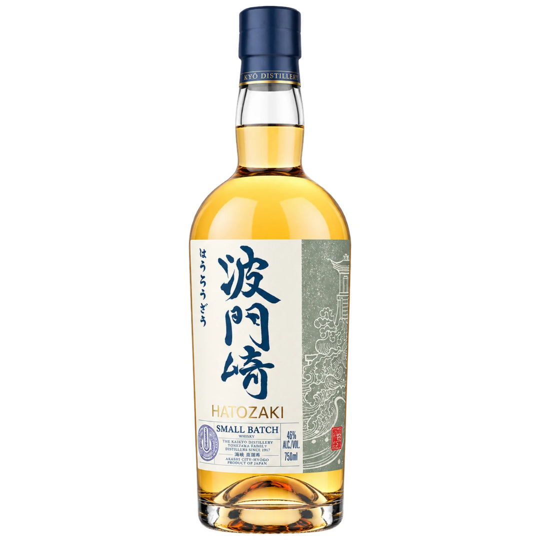 Bottle of Hatozaki Small Batch Japanese Whisky 750mL