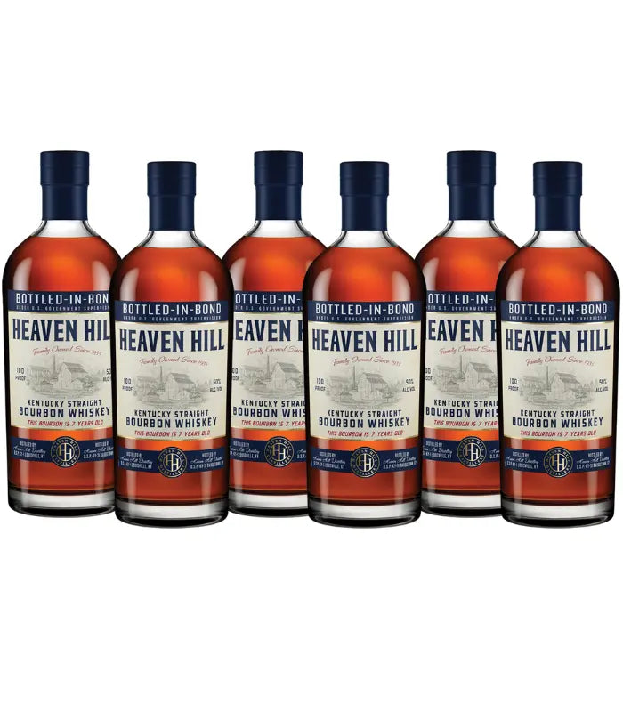 Heaven Hill Bottled In Bond 7 Year Old Bourbon 6-Pack