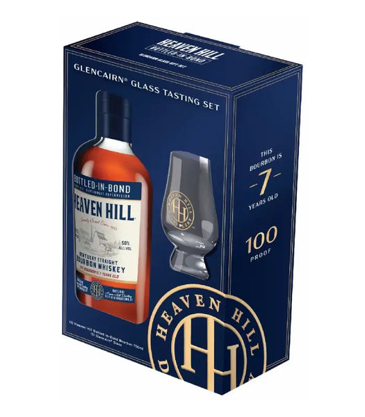 Heaven Hill 7 Year Old Bourbon Gift Set W/ Glencairn | The Barrel Tap