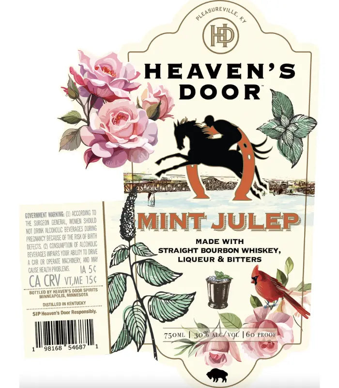 Heaven's Door Mint Julep 750mL
