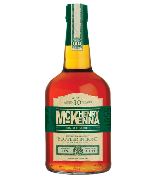 Buy Henry McKenna Single Barrel Kentucky Straight Bottled in Bond Aged 10 Years 750mL Online - The Barrel Tap Online Liquor Delivered