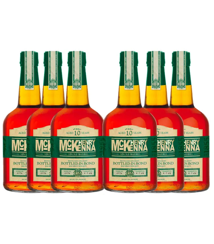 Henry McKenna Single Barrel Kentucky Straight Bottled in Bond Aged 10 Years 750mL