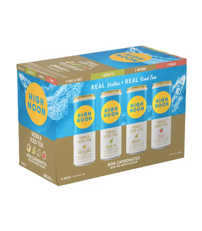 High Noon Raspberry Tea Buy High Noon Vodka Iced Tea Variety 8-Pack Online | The Barrel Tap