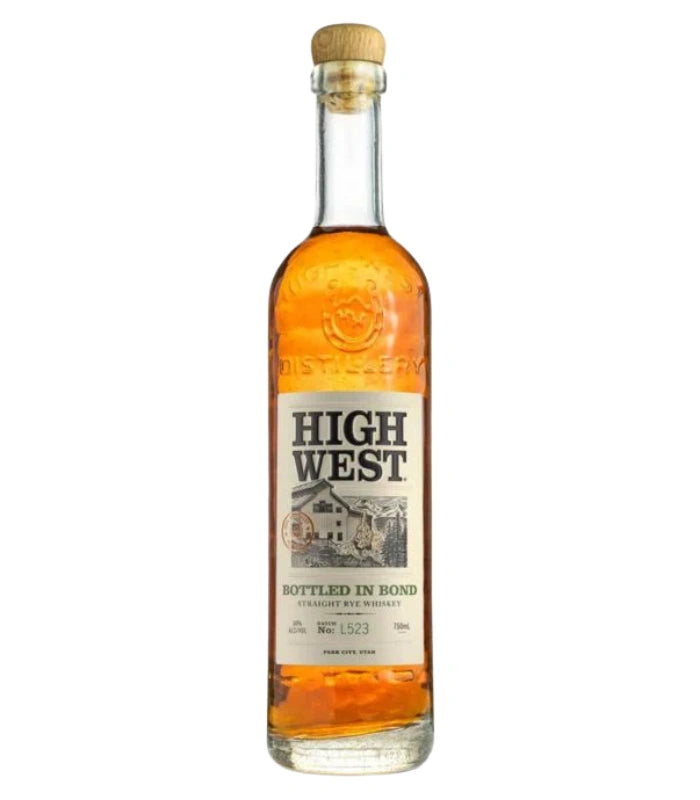 High West Bottled in Bond Straight Rye Whiskey 750mL