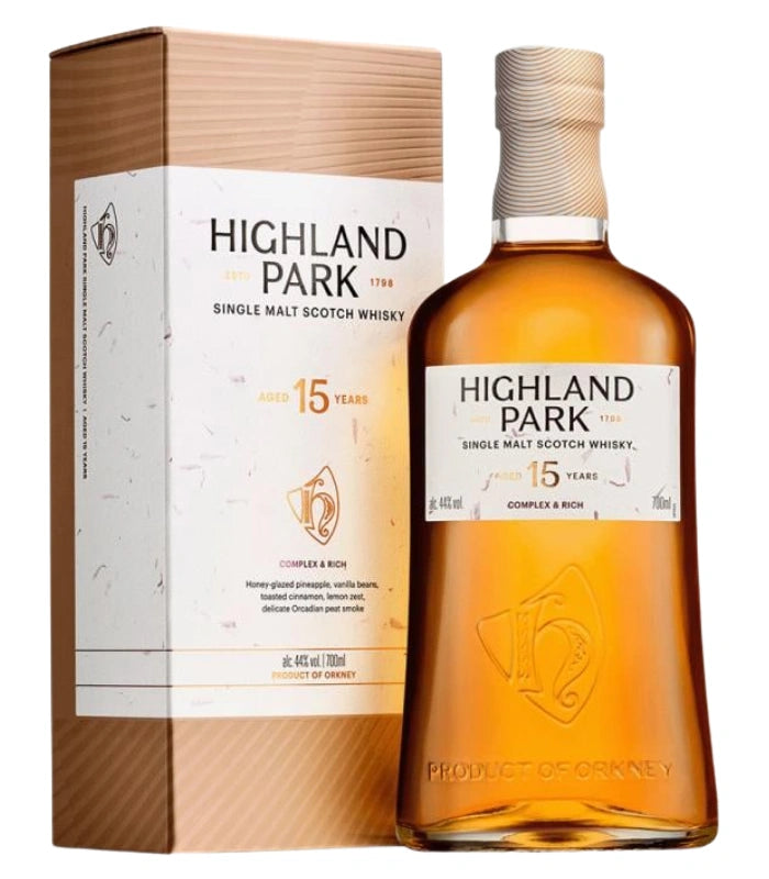 Highland Park 15 Year Single Malt Scotch Whisky 750mL