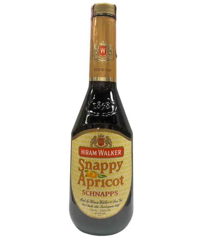 Hiram Walker Snappy Apricot Schnapps | The Barrel Tap