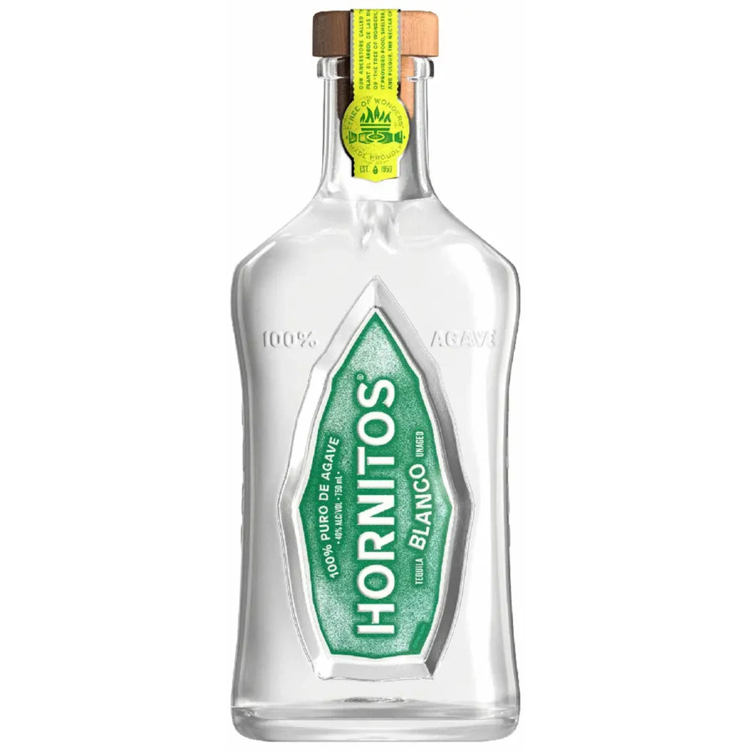 Bottle of Hornitos Tequila Blanco