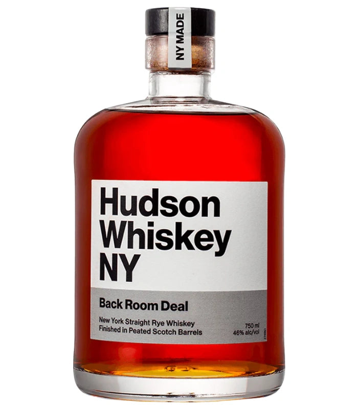 Hudson Whiskey NY Back Room Deal Straight Rye Whiskey 750mL