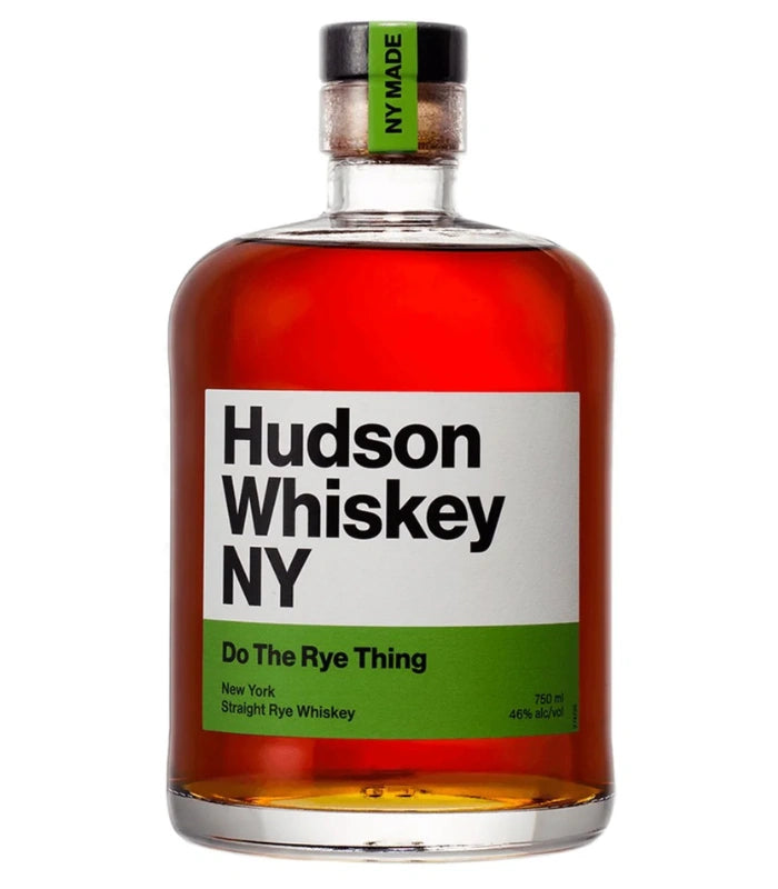 Hudson Whiskey NY Do The Rye Thing Straight Rye Whiskey 750mL