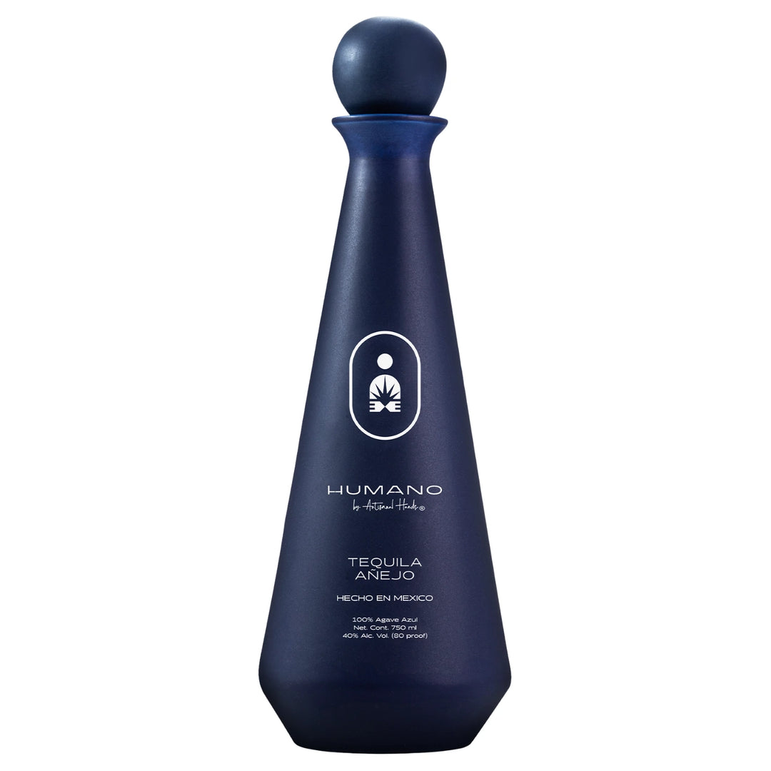 Bottle of Humano Tequila Añejo 750mL
