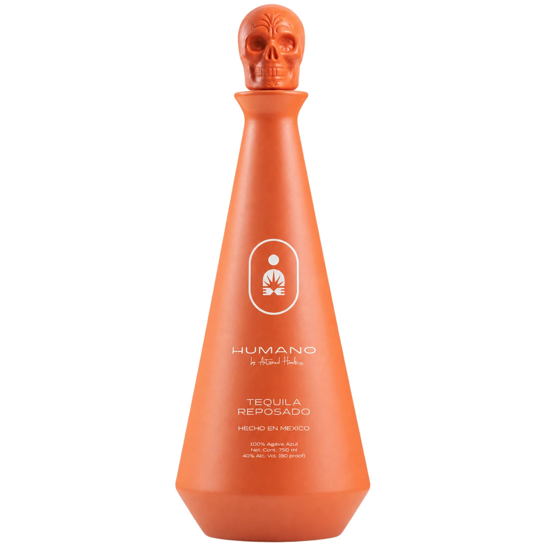 Bottle of Humano Tequila Reposado Día De Muertos Edition 750mL