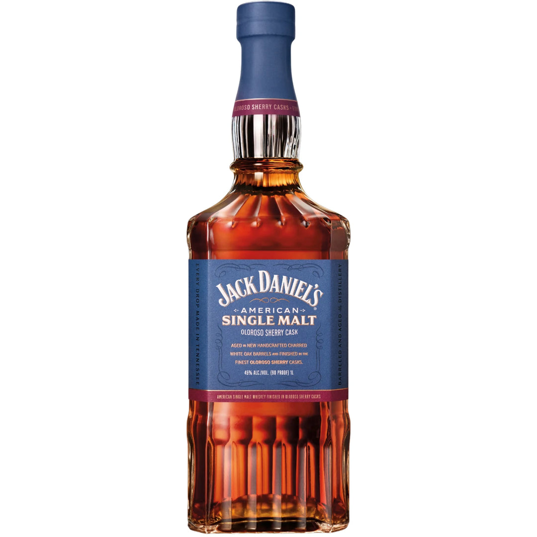 Bottle of Jack Daniel's American Single Malt Oloroso Sherry Cask Whiskey