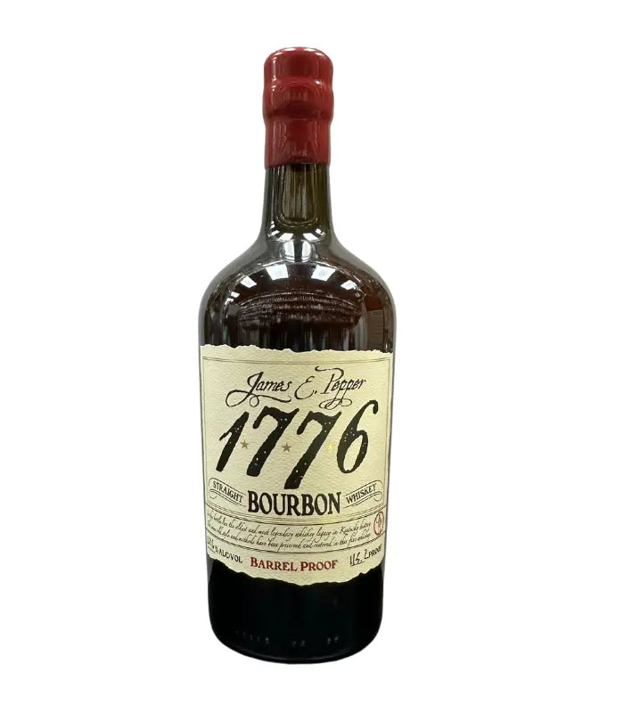 James E. Pepper 1776 Straight Bourbon Barrel Proof Whiskey 750mL