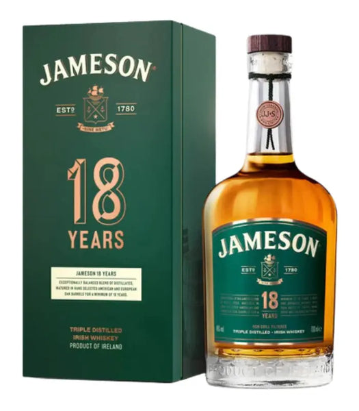 Jameson 18 Years Irish Whiskey | The Barrel Tap