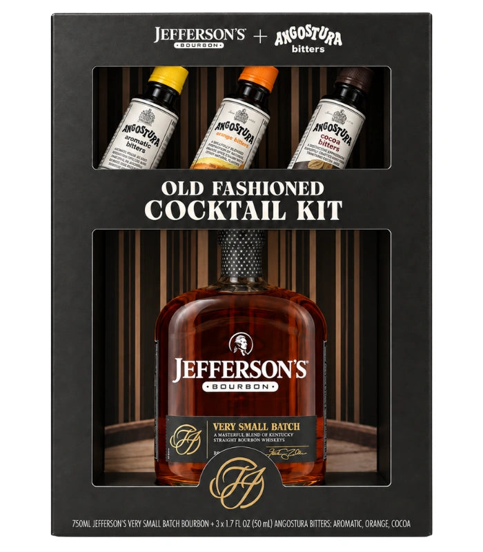 Jefferson’s Bourbon + Angostura Bitters Old Fashioned Cocktail Kit