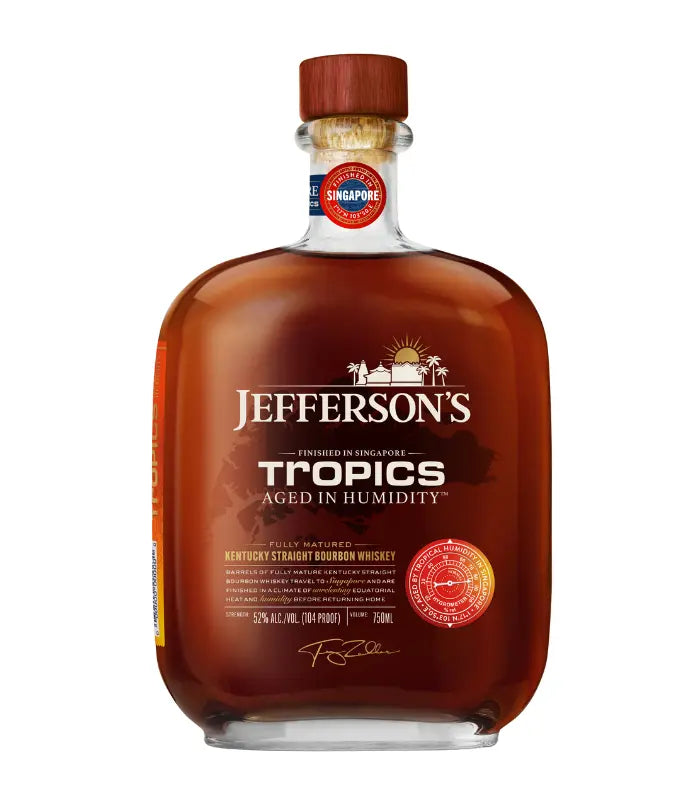 Jefferson’s Tropics Aged in Humidity Finished in Singapore Bourbon 750mL