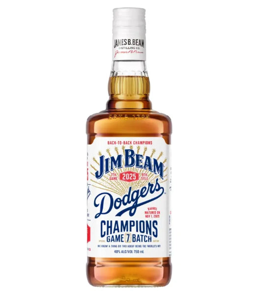 Jim Beam Dodgers Game 7 Batch 2025 Bourbon| The Barrel Tap