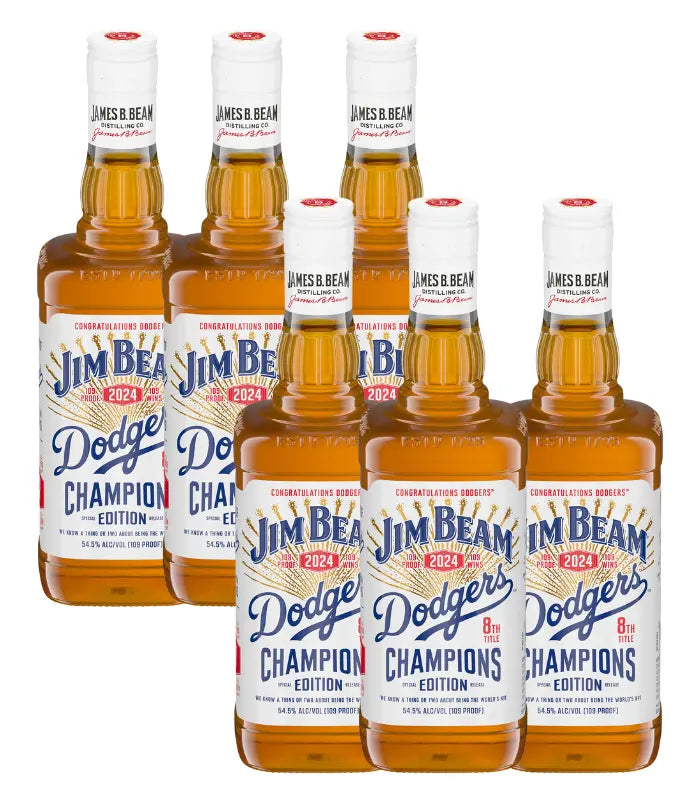 Jim Beam Dodgers 8th Title Champions Edition Bourbon 109 Proof