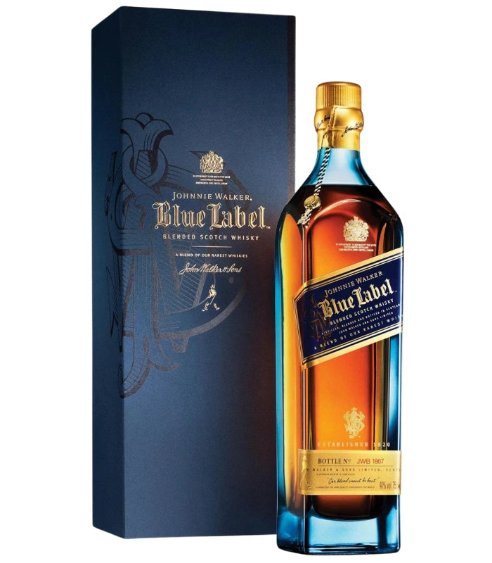 Buy Johnnie Walker Blue Label Scotch Whisky 750mL Online - The Barrel Tap Online Liquor Delivered
