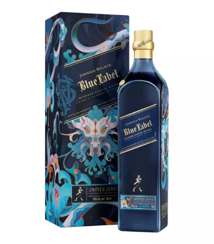 Johnnie Walker Blue Label Year of the Wood Dragon by James Jean 750mL