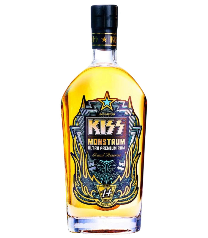 KISS Monstrum 14 Year Old Ultra Premium Rum 700mL