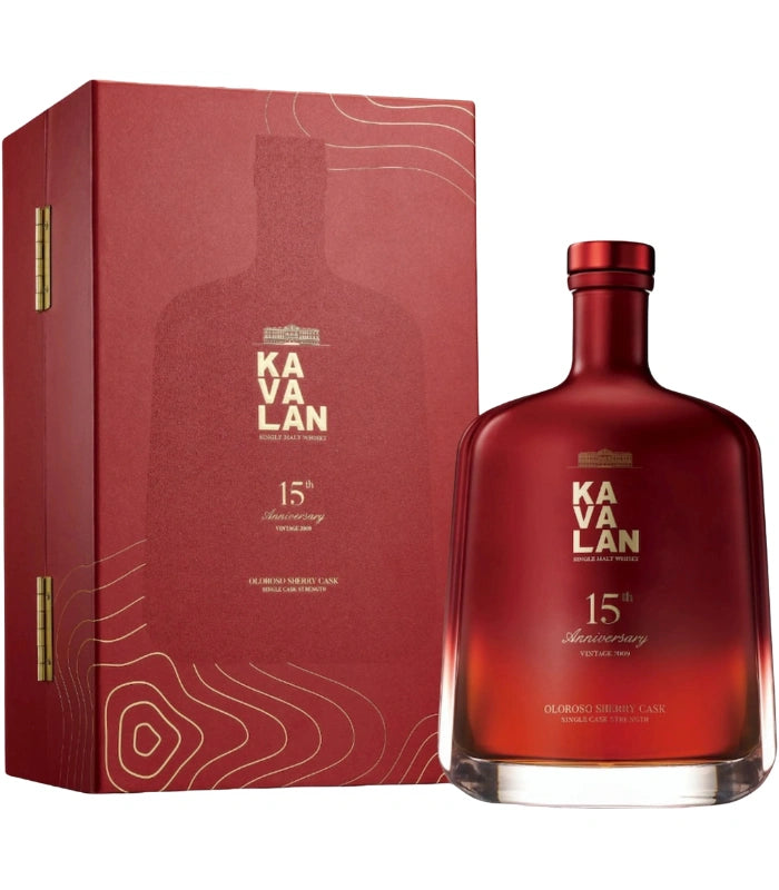 Kavalan 15th Anniversary Oloroso Sherry Cask Whisky | The Barrel Tap