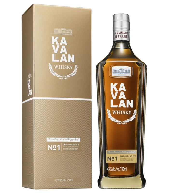 Kavalan Distillery Select No. 1 Taiwanese Whisky | The Barrel Tap