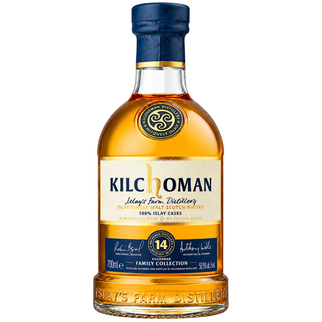 Kilchoman Family Collection 14 Year Single Malt Scotch Whisky 1st Edition Bottle