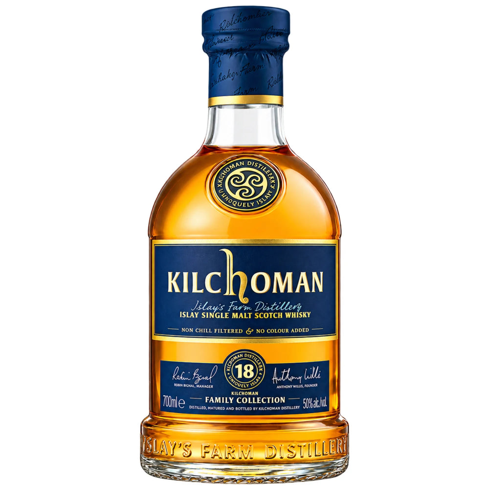 Kilchoman Family Collection 18 Year Single Malt Scotch Whisky 1st Edition Bottle